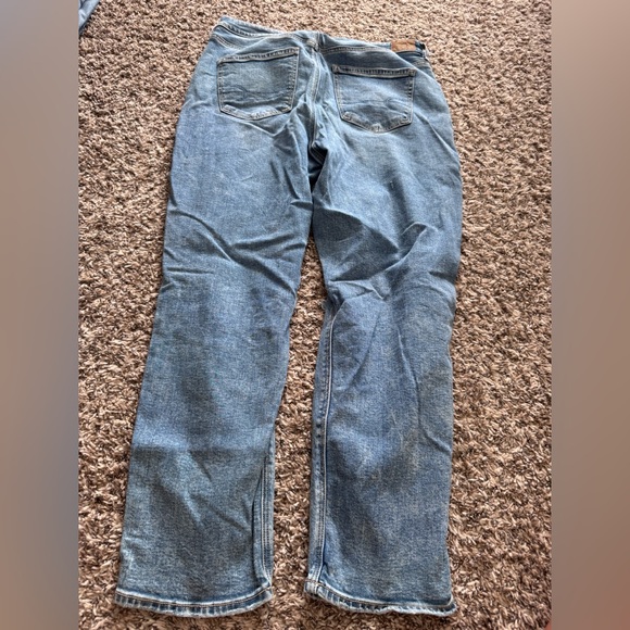 American Eagle Outfitters Classic Blue Denim Wide leg - Picture 2 of 3